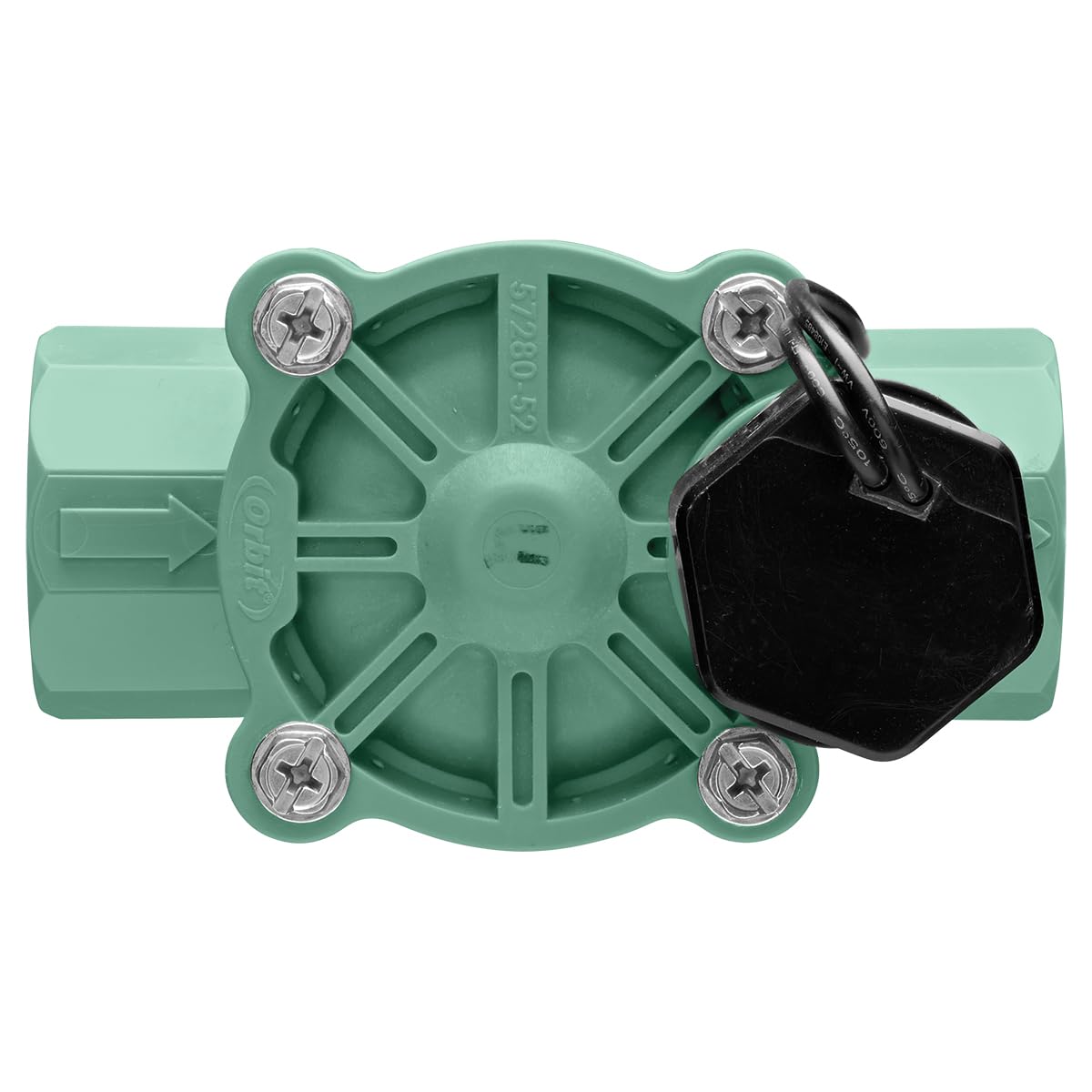 Orbit solenoid close-up highlighting nickel-plated copper windings for reliable activation