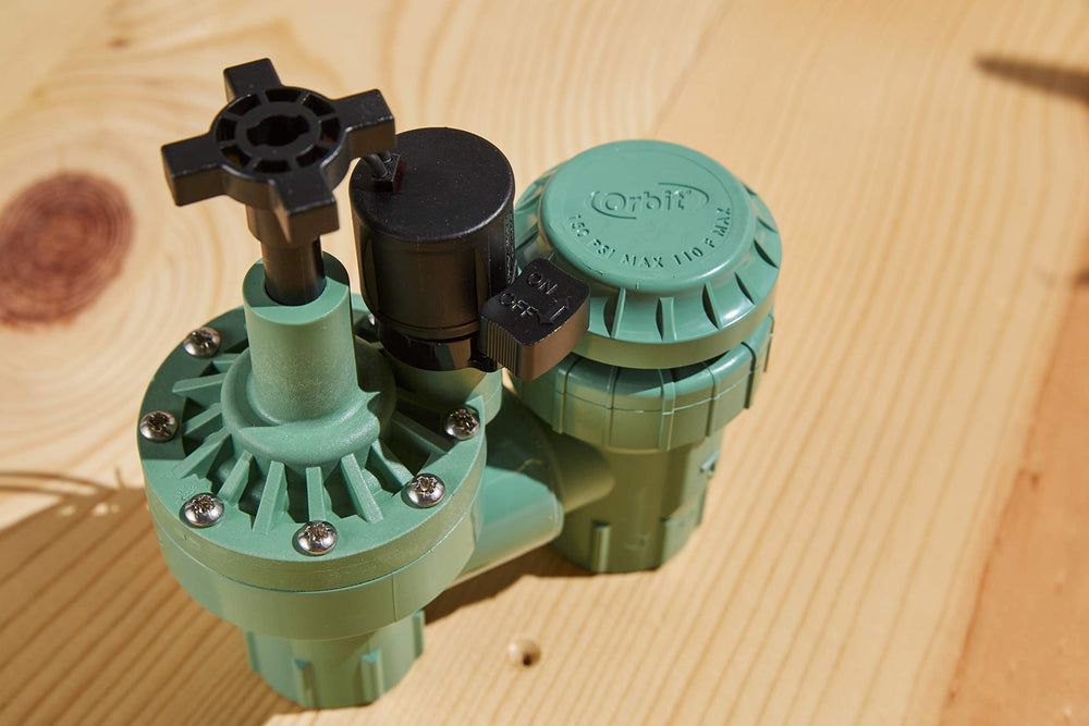 Orbit close-up of internal scrubber filter to reduce clogs and maintenance