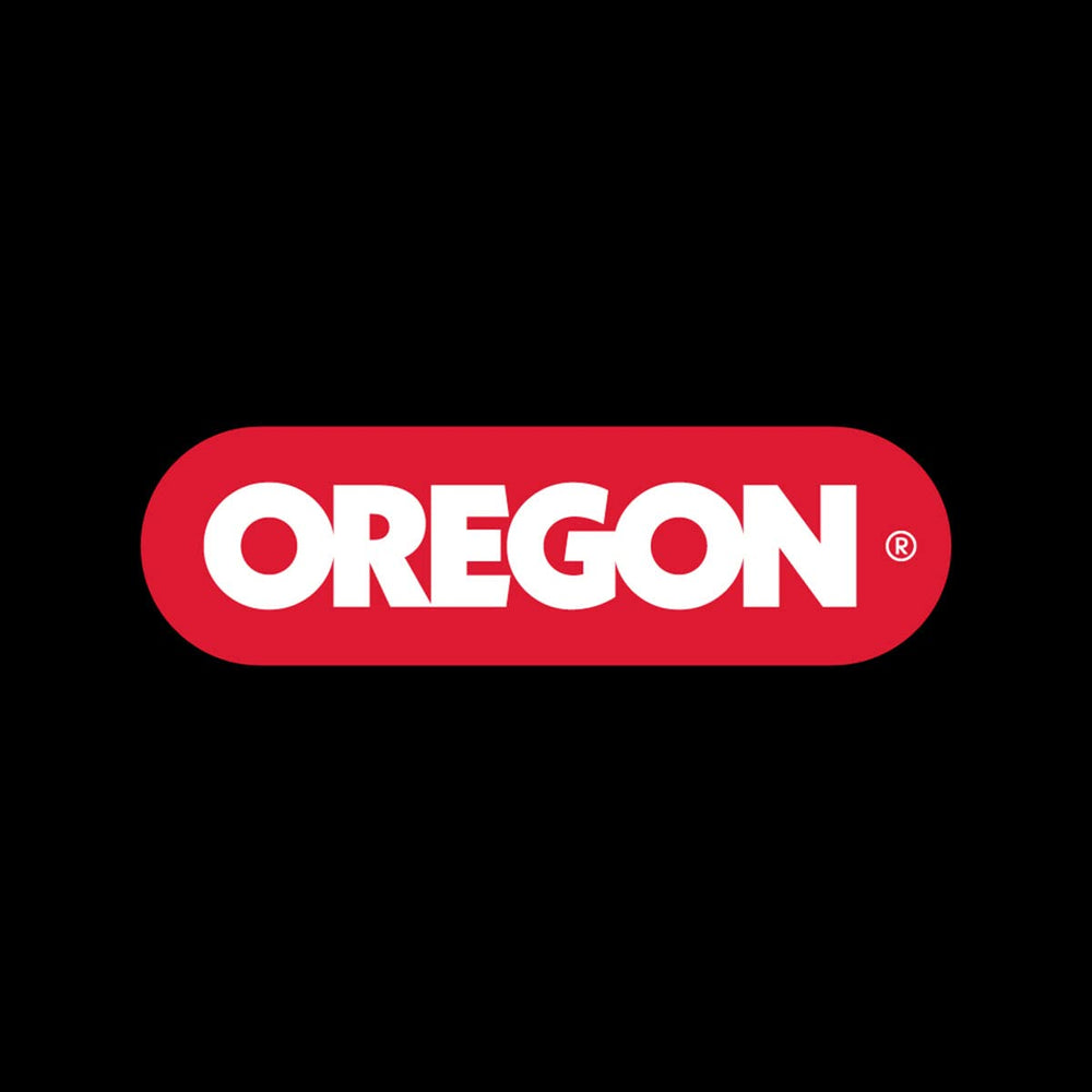 Oregon chain laid next to ruler showing 18-inch length for correct CS1500 fitment