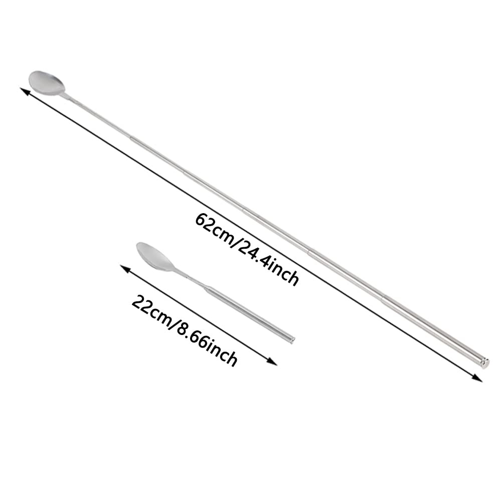 ORULA spoon bowl detail showing smooth stainless steel for easy scooping