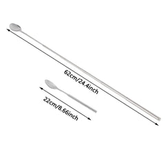 ORULA spoon bowl detail showing smooth stainless steel for easy scooping