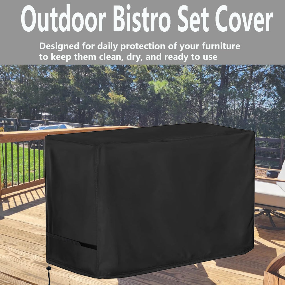 Oslimea covered bar next to chair for clear size comparison