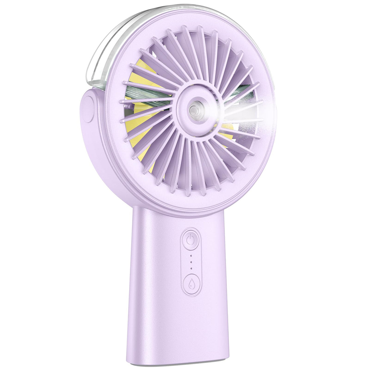 Otlonpe front view showing compact fan and misting function for instant cooling