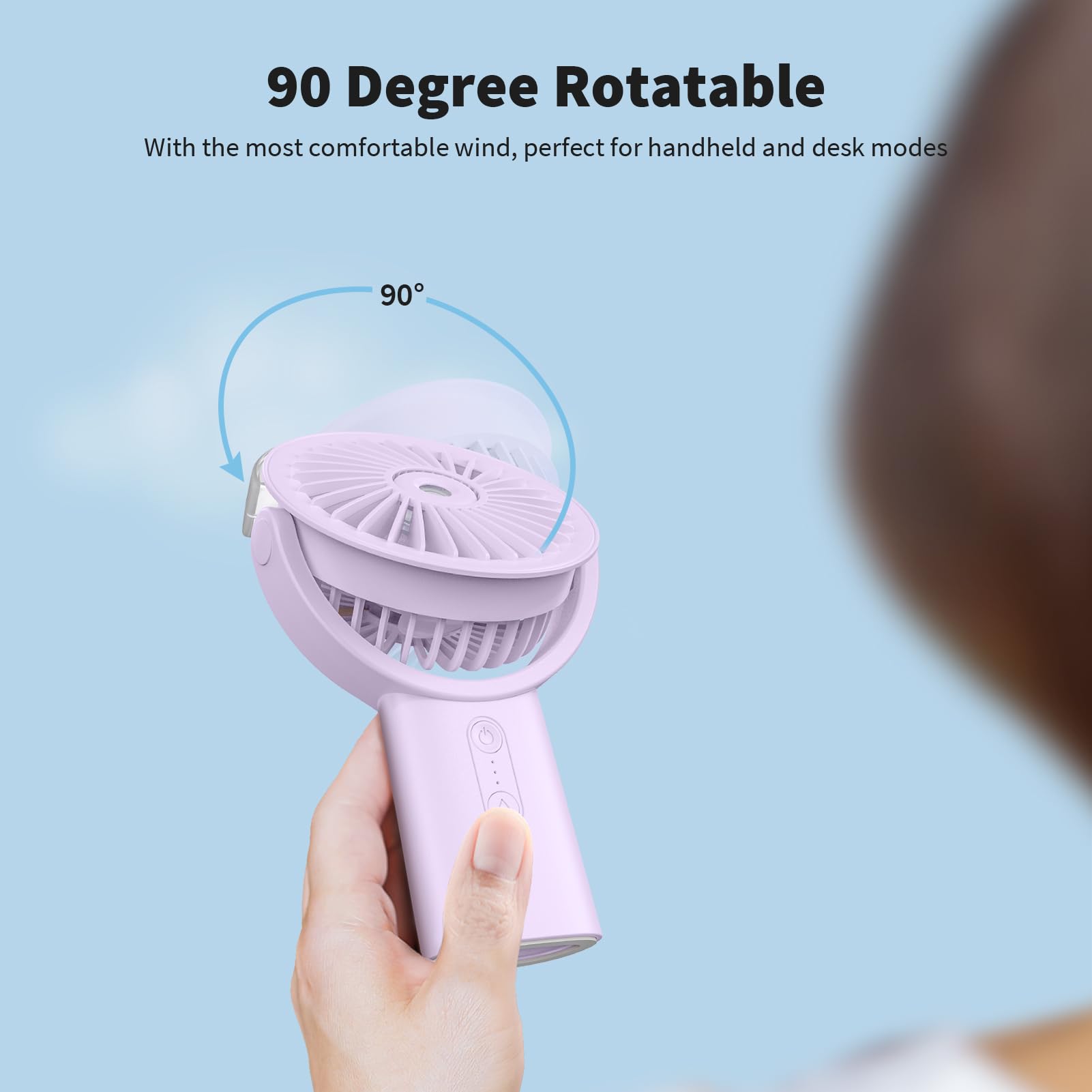 Otlonpe with 40ml refill bottle highlighting extended mist time and easy refills