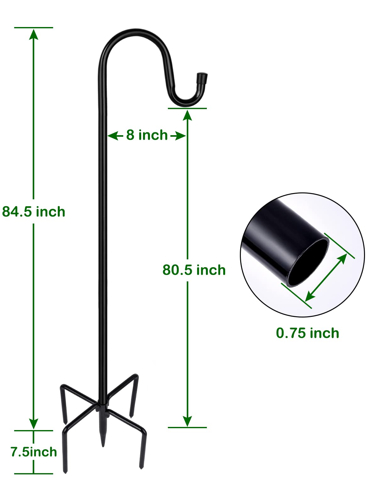 Ottsuls adjustable poles assembled demonstrating modular height and easy setup