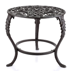 OwnMy cast iron plant stand front view showing stable tripod base and vintage style benefit