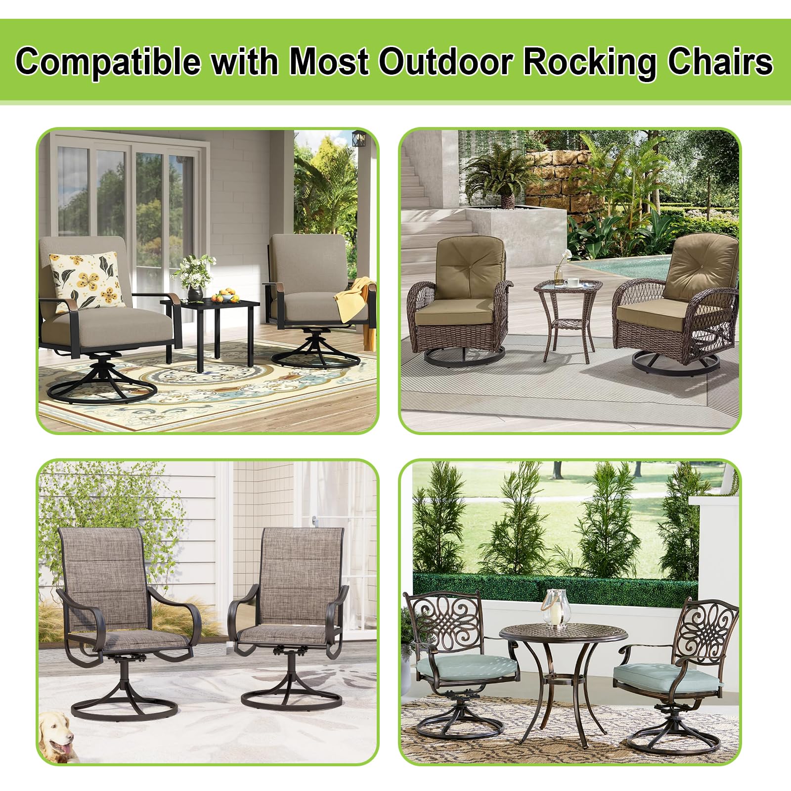 OwnMy patio scene with chair featuring new plates showing improved outdoor use