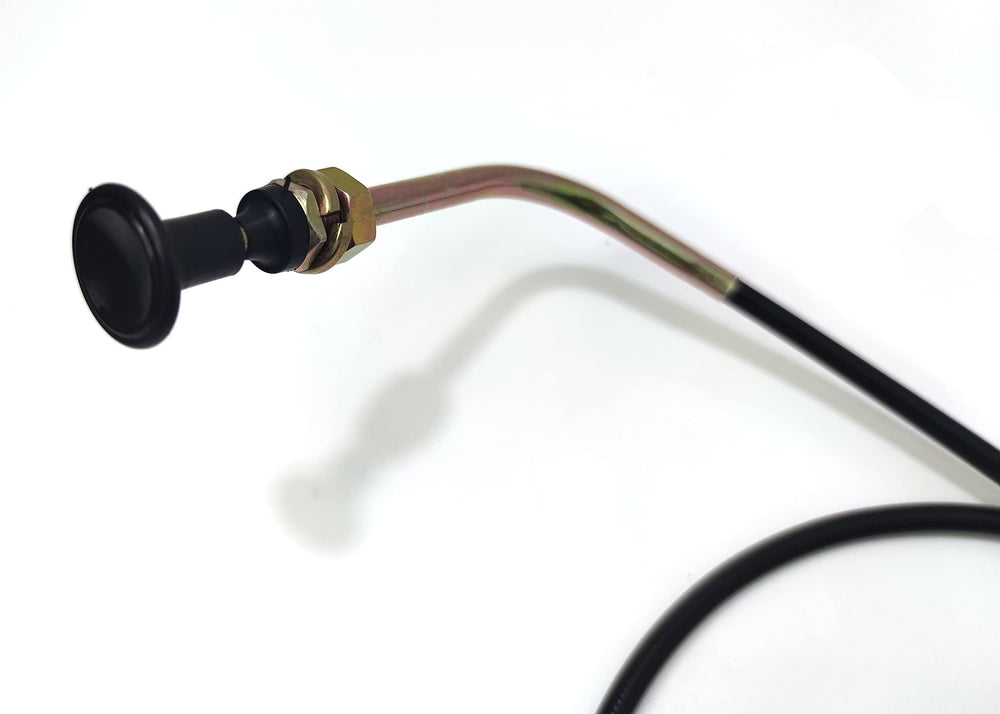 palart choke cable 112-9753 installed on Toro TimeCutter demonstrating restored choke control benefit