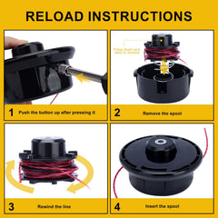 Panari PT104 spool detail showing line channel for fast reloads benefit