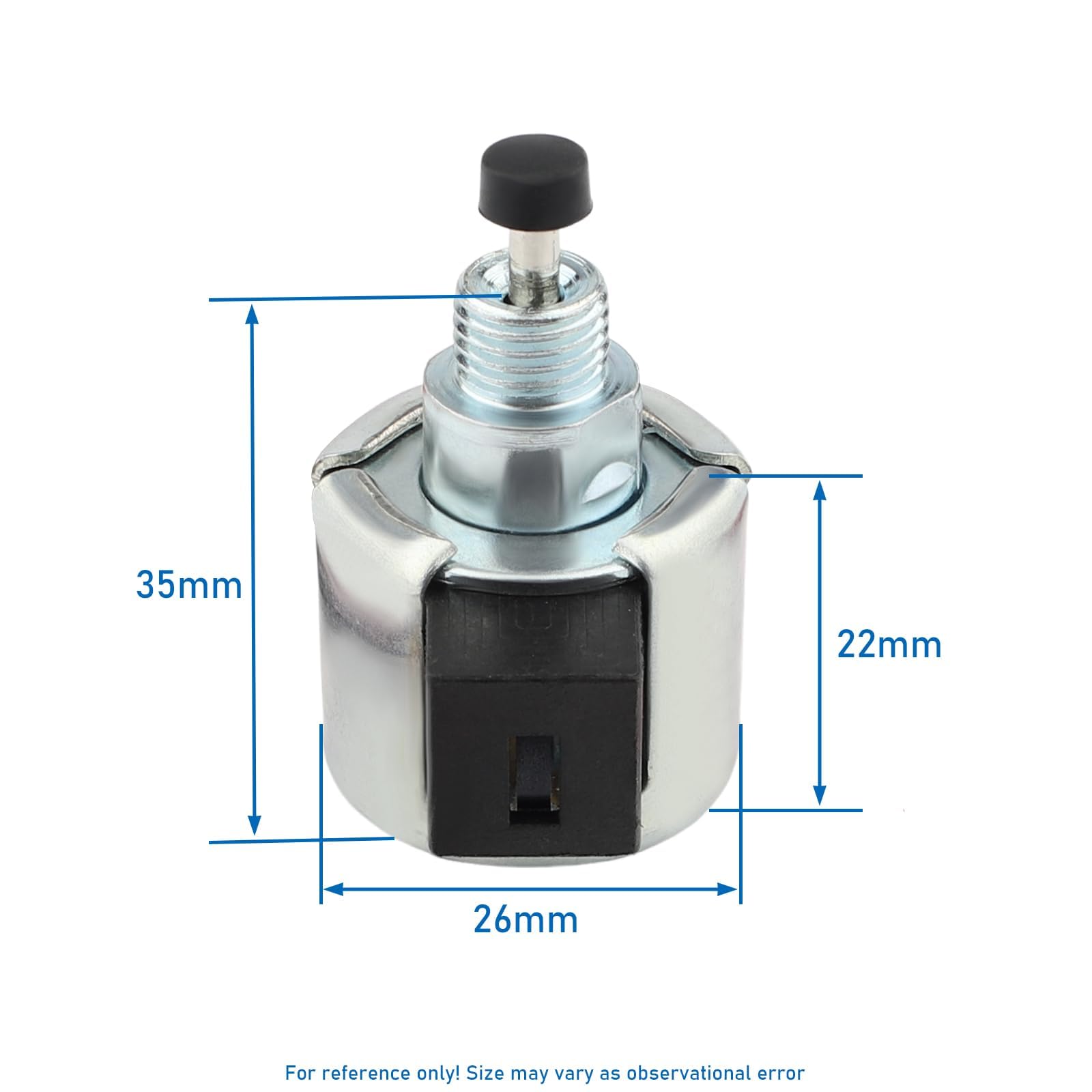 Panari solenoid close-up showing metal finish and reliable fit