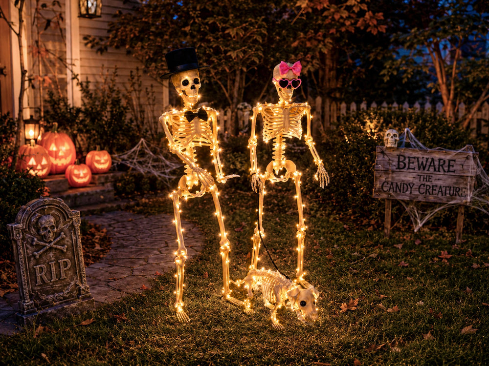 Parsin skeleton next to chair showing 36-inch scale for accurate sizing
