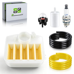 partszen front kit packaging showing parts for Husqvarna models, easy identification benefit