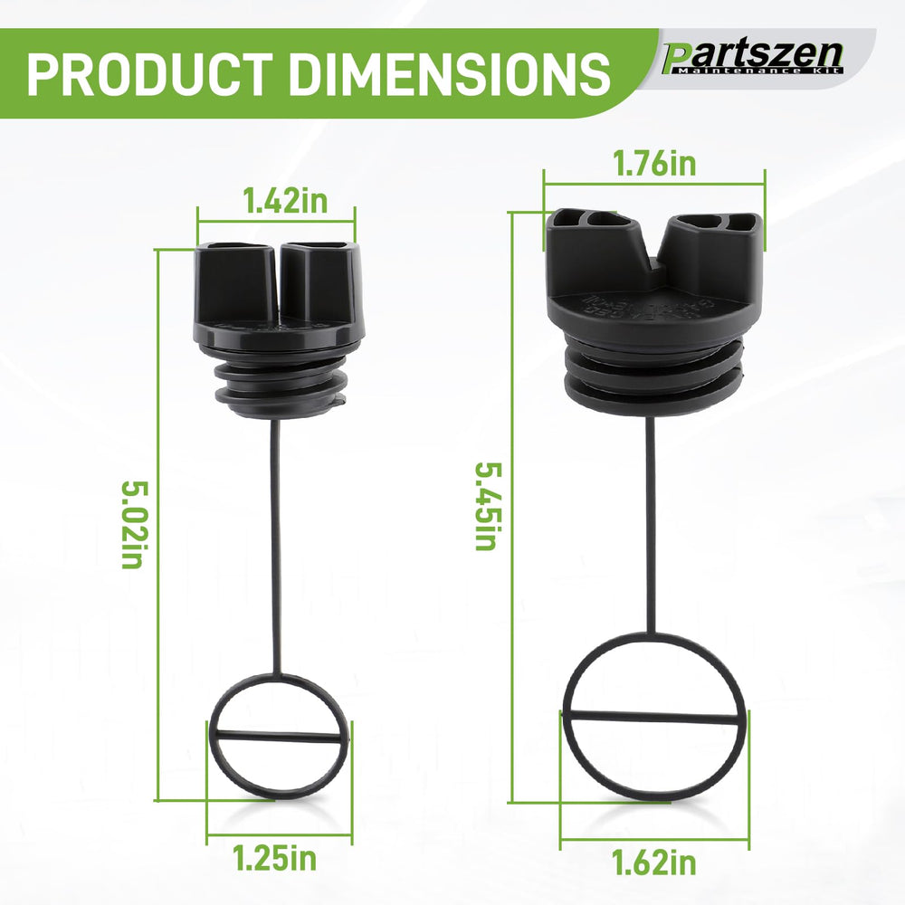 partszen fuel line side-by-side showing correct lengths for direct swap