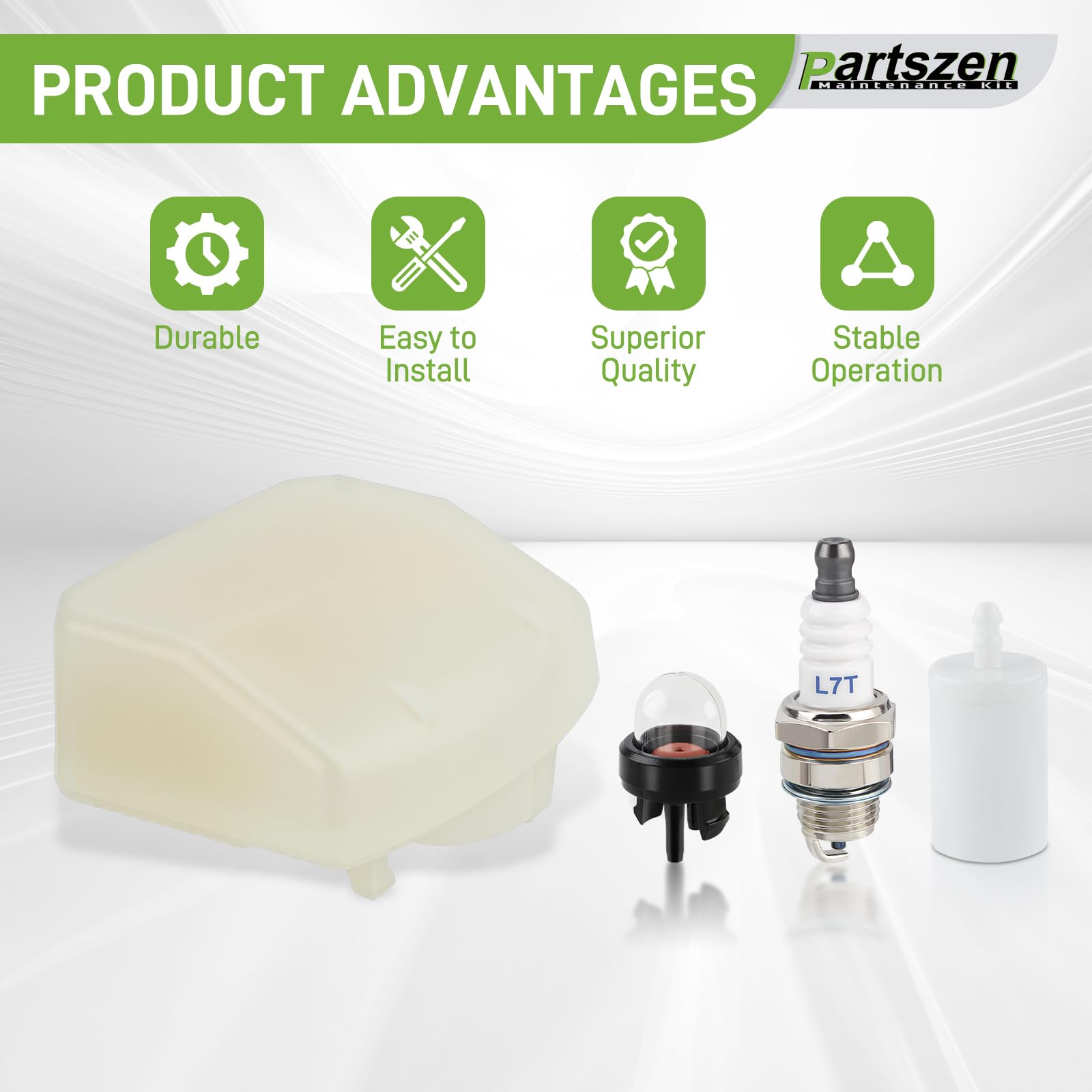 partszen primer bulb detail illustrating firm bulb and reliable priming benefit
