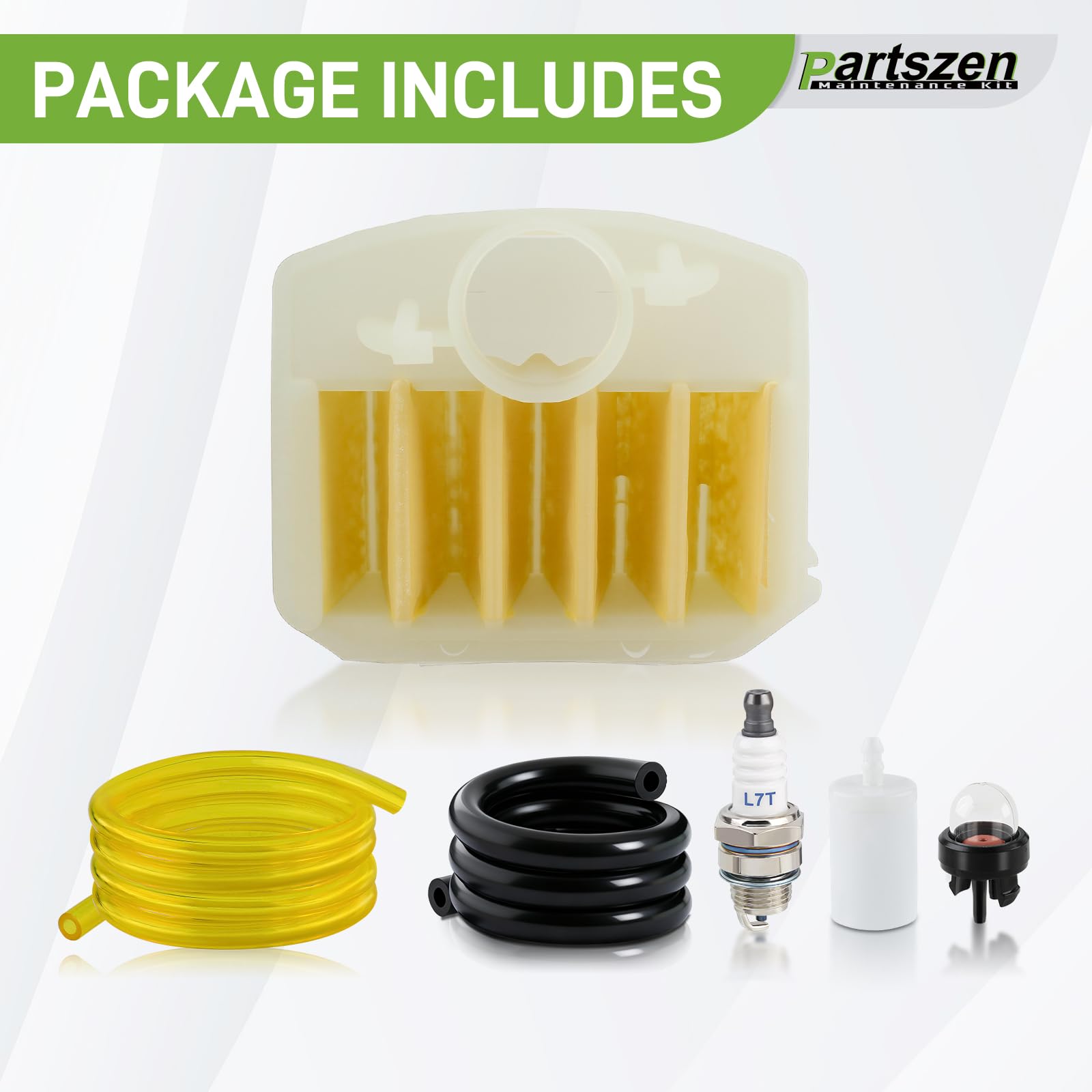 partszen spark plug closeup highlighting clean electrode for dependable ignition benefit