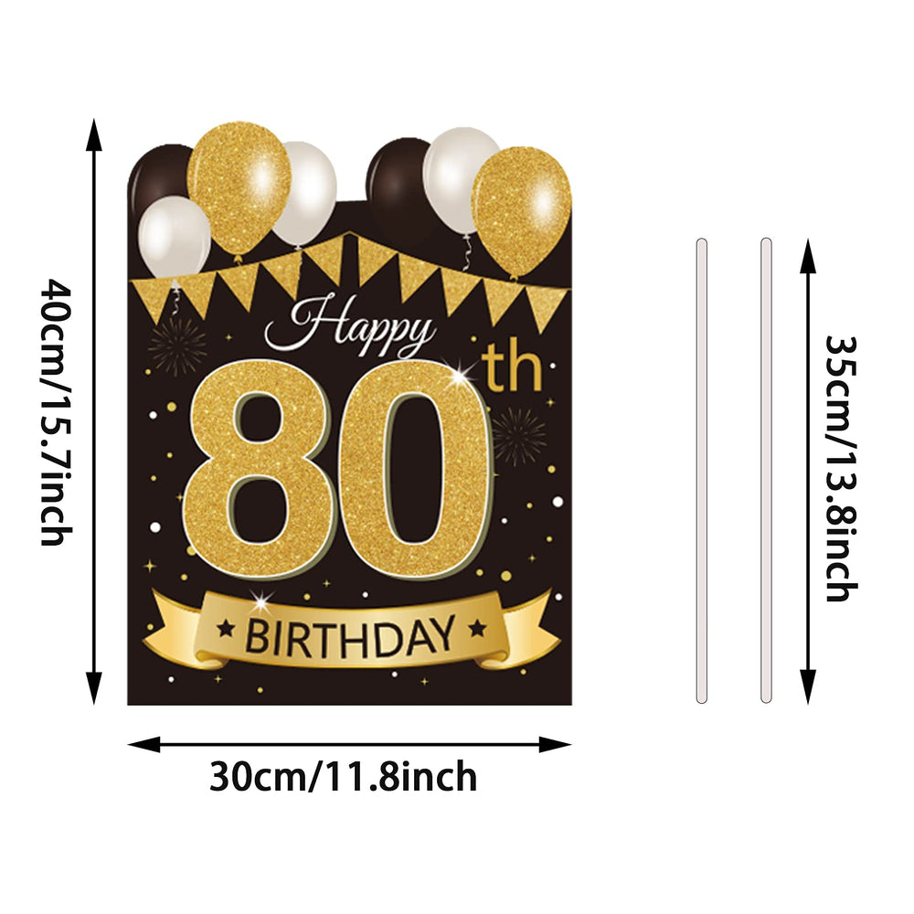 party greeting close-up of gold foil on sign highlights premium contrast and shine