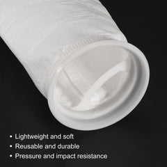 PATIKIL filter sock in fountain setup keeping water cleaner longer