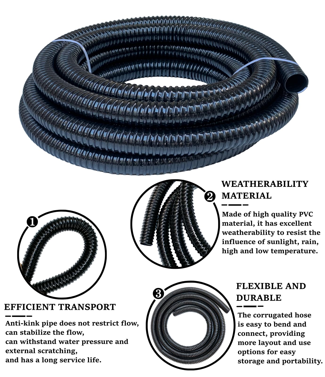 PEISONGFEI stainless steel clamps and hose end detail for secure leak-free fittings