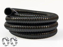PEISONGFEI front view of 10ft discharge hose showing length and finish for reliable connections