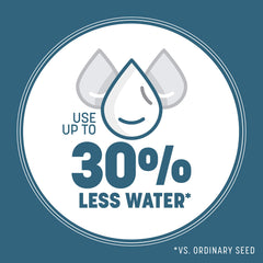 Pennington coated seed close-up showing rapid germination benefit