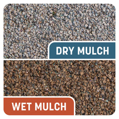 texture of Pennington tackifier and mulch protecting seed from washout