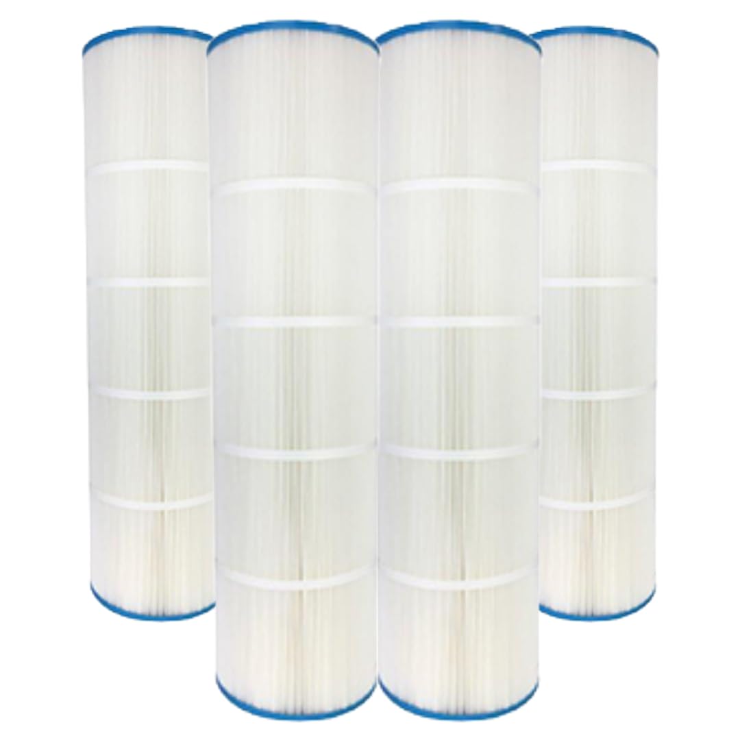 Pentair front view of cartridge 4-pack showing brand and genuine OEM quality