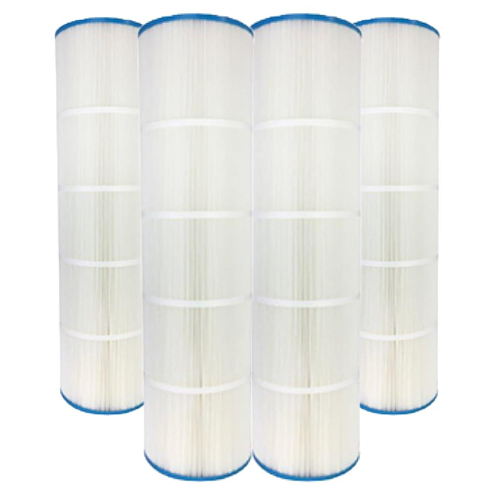 Pentair front view of cartridge 4-pack showing brand and genuine OEM quality