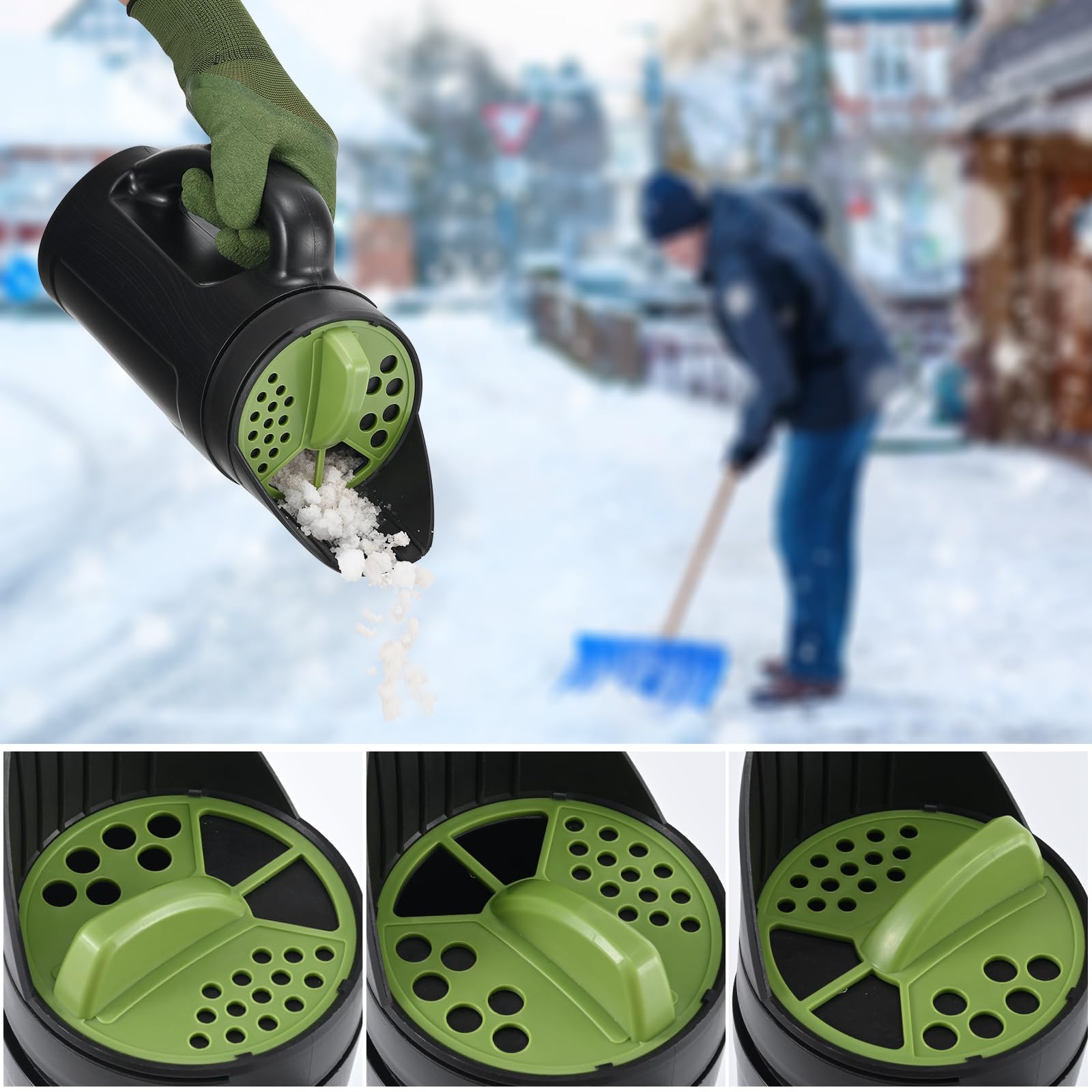 PERSZEN ergonomic handle grip designed for comfort and steady spreading