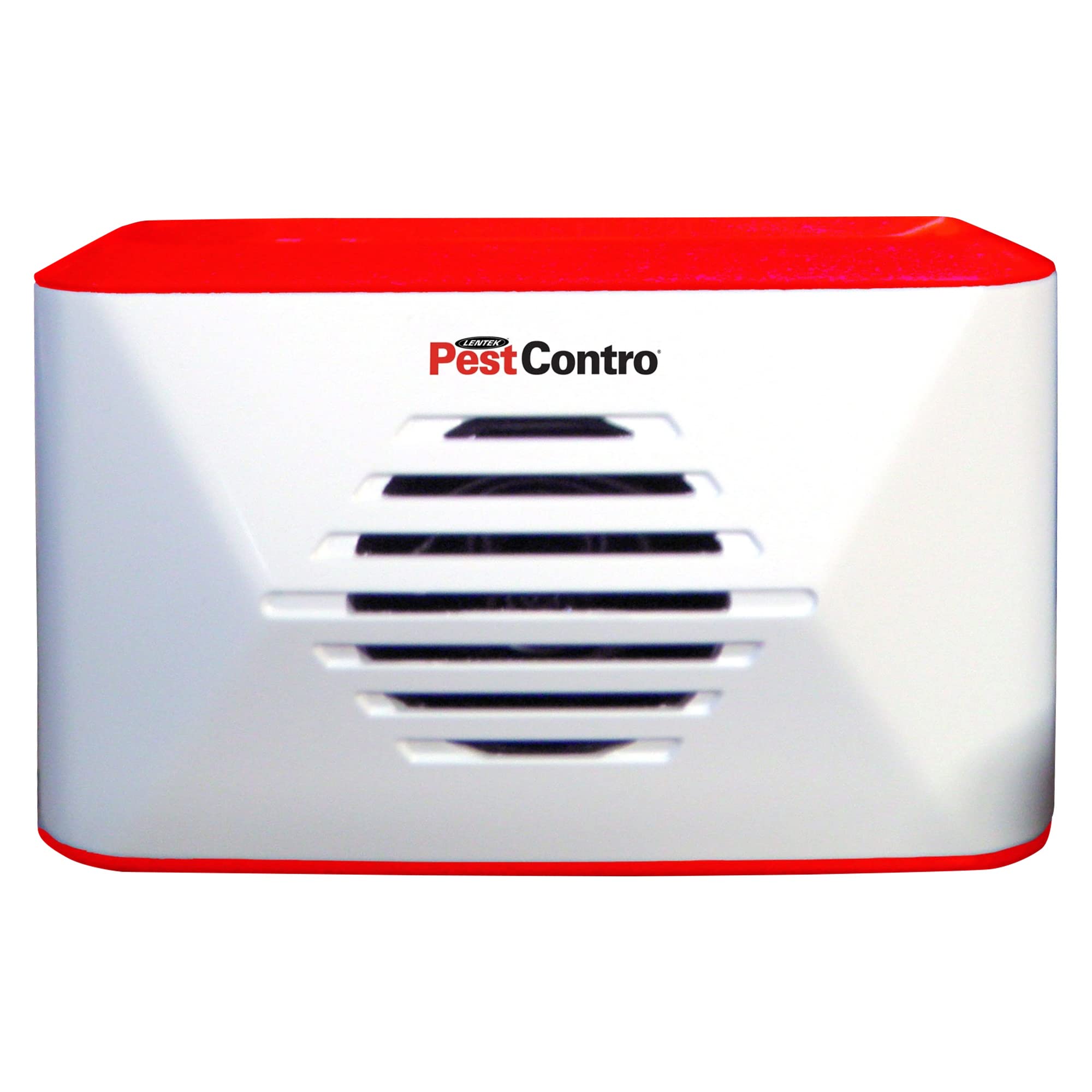 Pest Contro front view showing compact cordless repeller, easy room coverage