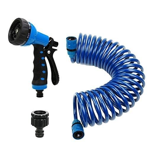 PiscatorZone close-up of 7-pattern spray nozzle highlighting adjustable settings