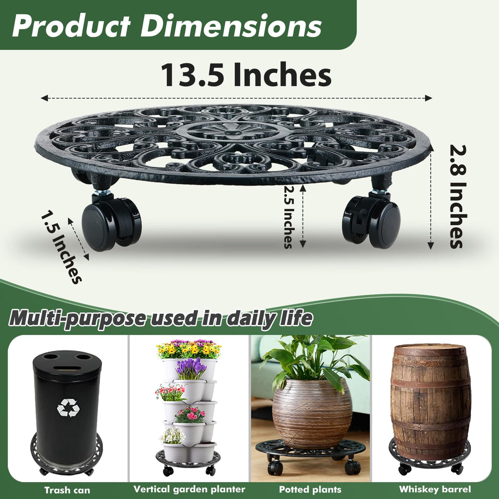 Planterhoma tray and rim capturing water to protect floors and furniture