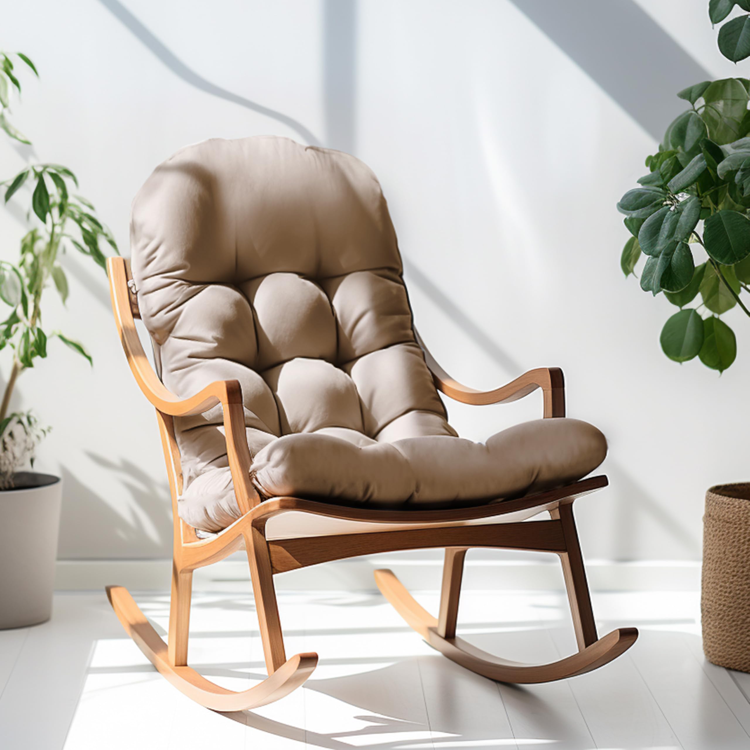 PNP HWJIAJU sewn circle-tack back section preventing fill shift