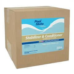 Pool Mate front bag showing label and weight for clear product ID and benefit