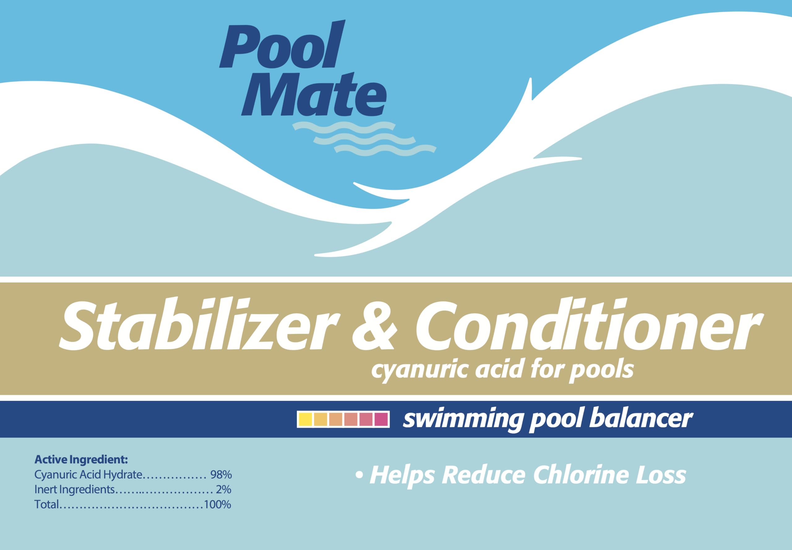 Pool Mate being added to a skimmer demonstrating easy application benefit