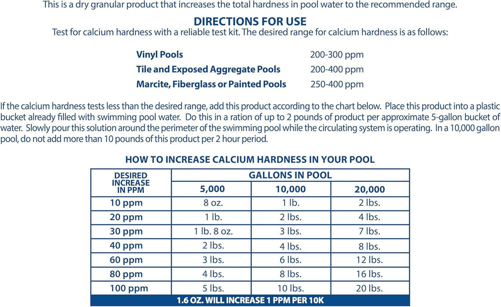 Pool Mate next to measuring scoop and pool edge showing scale and precise dosing