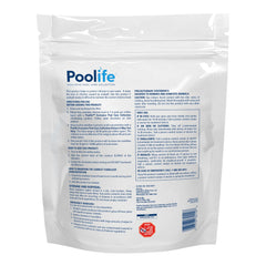 POOLIFE granular texture close-up showing fast-dissolving granules for quick action