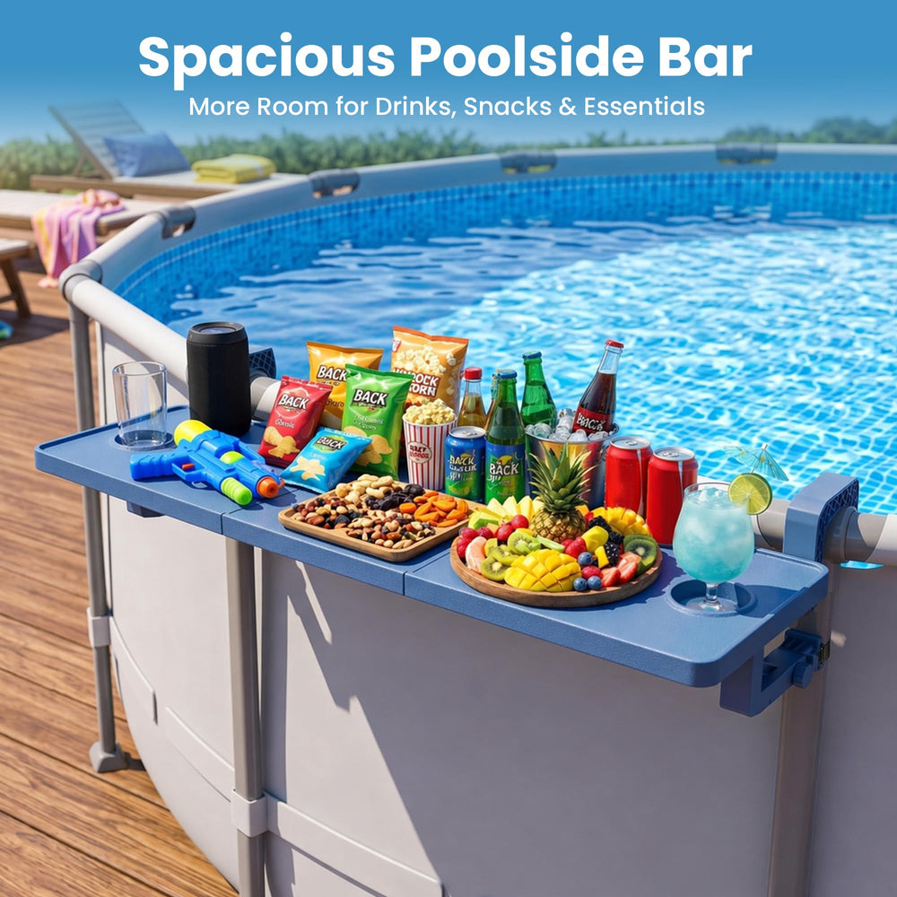 POOLJOYO disassembled for compact storage saving space when not in use