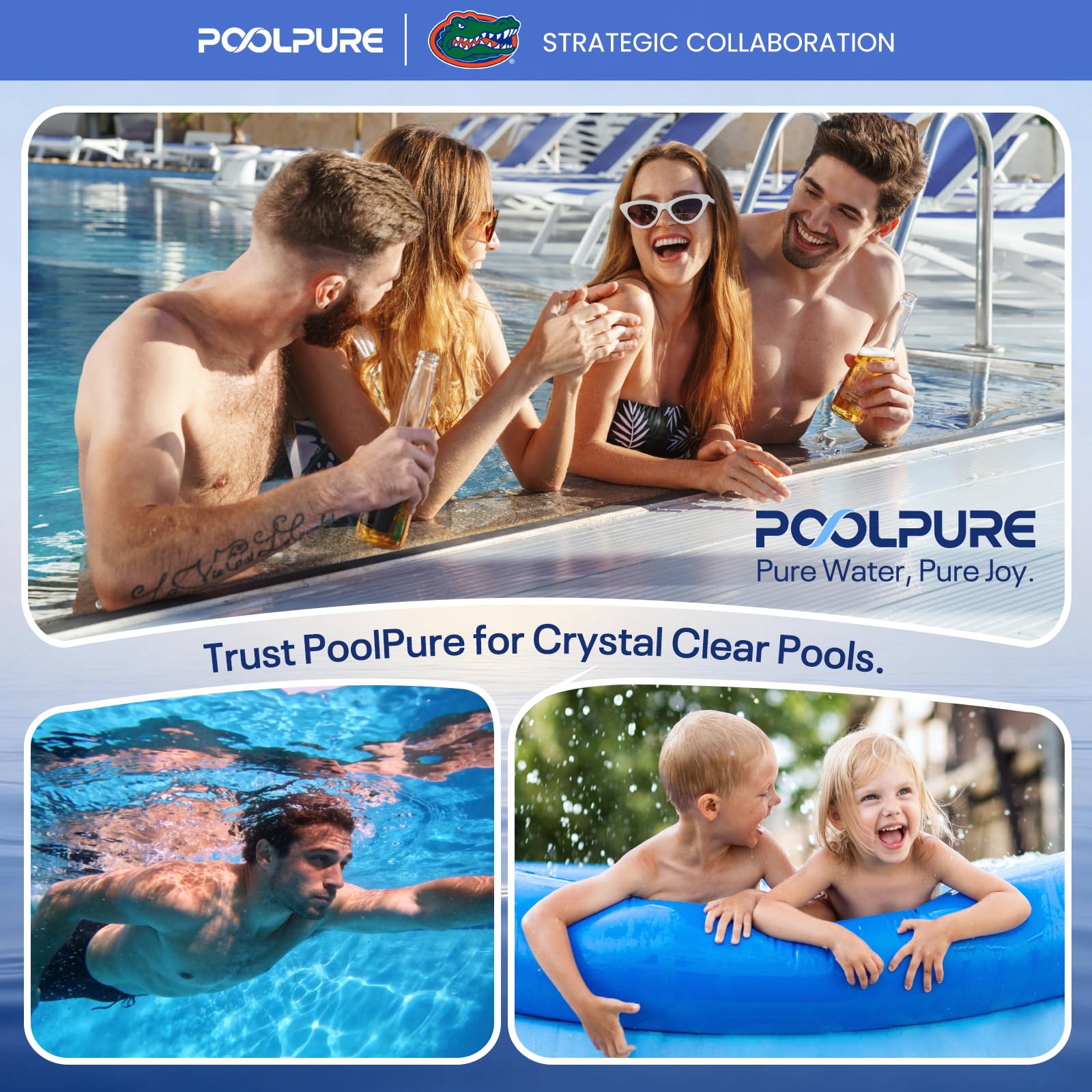 POOLPURE PDM30 in an outdoor hot tub scene showing reliable performance benefit