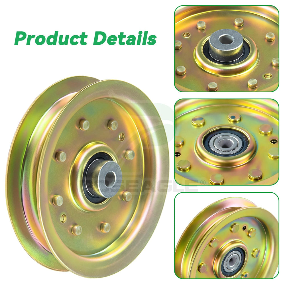 POSEAGLE pulley next to ruler for scale, helps verify correct dimensions