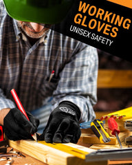Potchen gloves trimming plants demonstrating precise control benefit