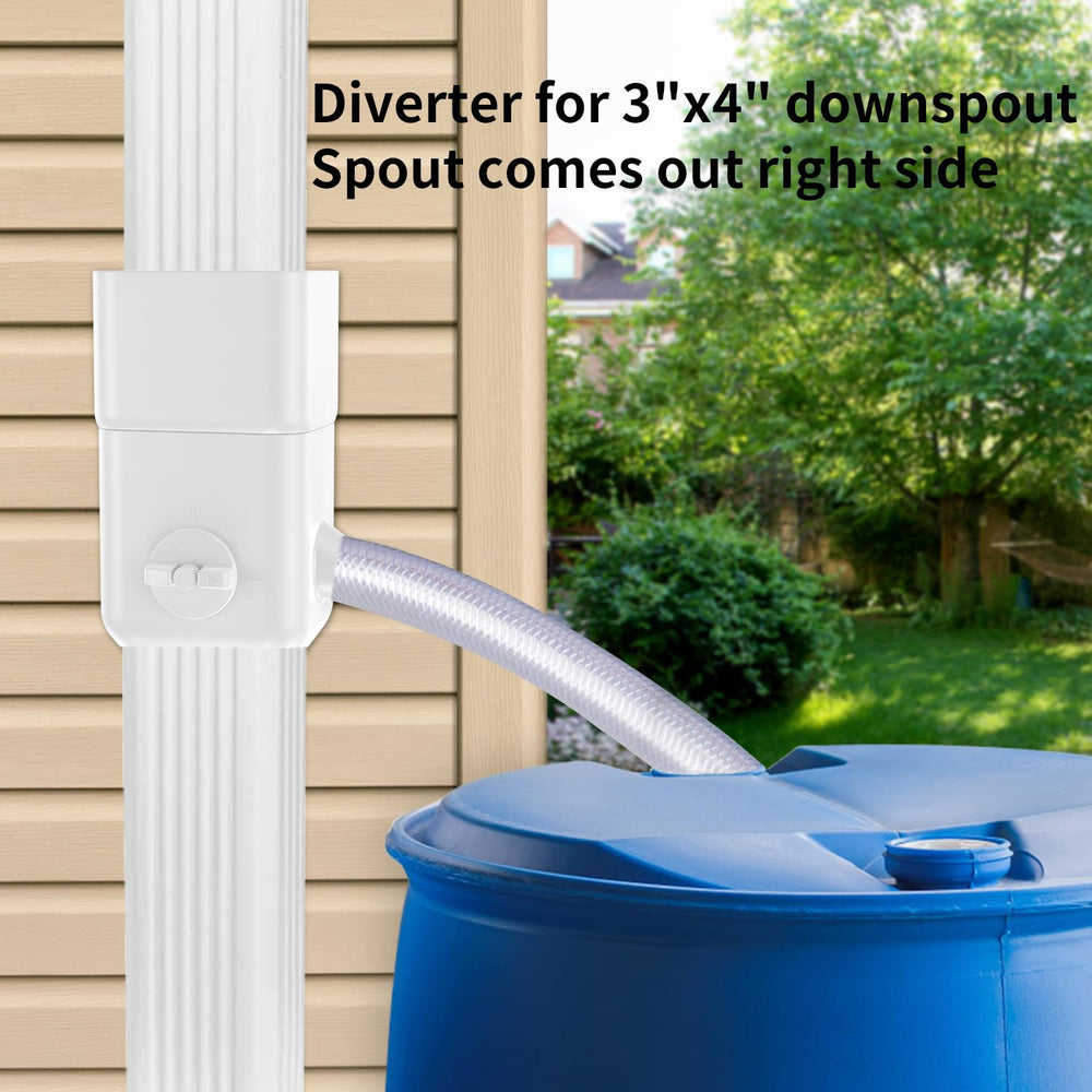 Prestantious close-up of the switch valve offering adjustable collection control