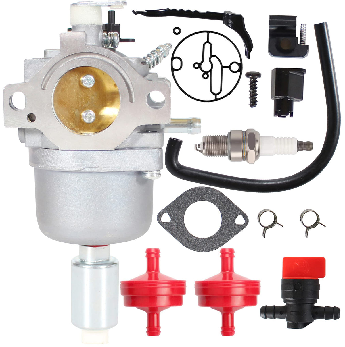 Pro Chaser carburetor front view showing mounting points and fitment benefit