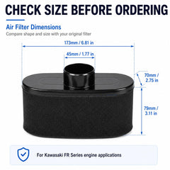 Pro Chaser fuel and oil filter side view demonstrating durable fitment