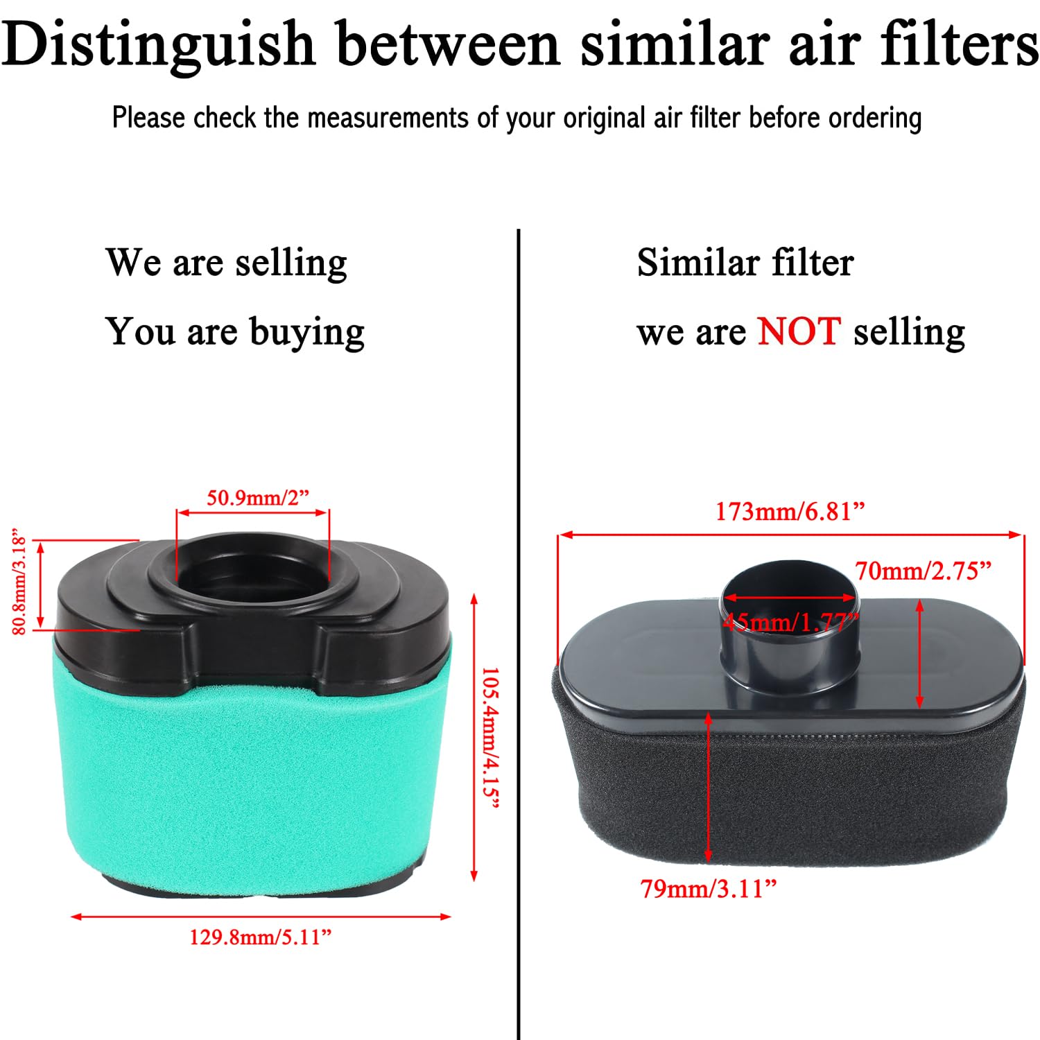 Pro Chaser oil and fuel filters side-by-side demonstrating compatible fit and protection