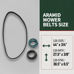 Promrmr traction drive belt close-up highlighting reinforced cords and durability
