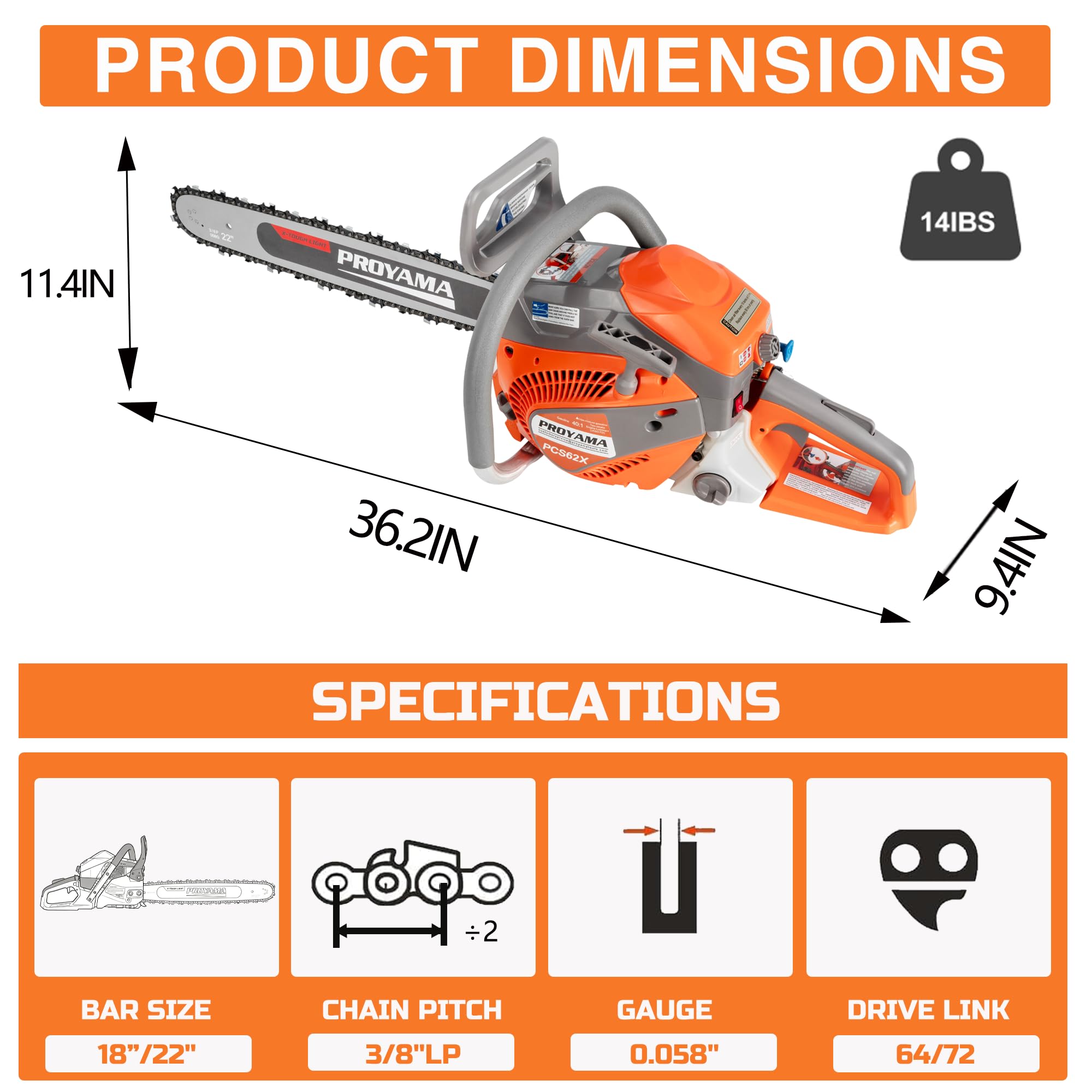 PROYAMA ergonomic non-slip handle improving grip and cutting control