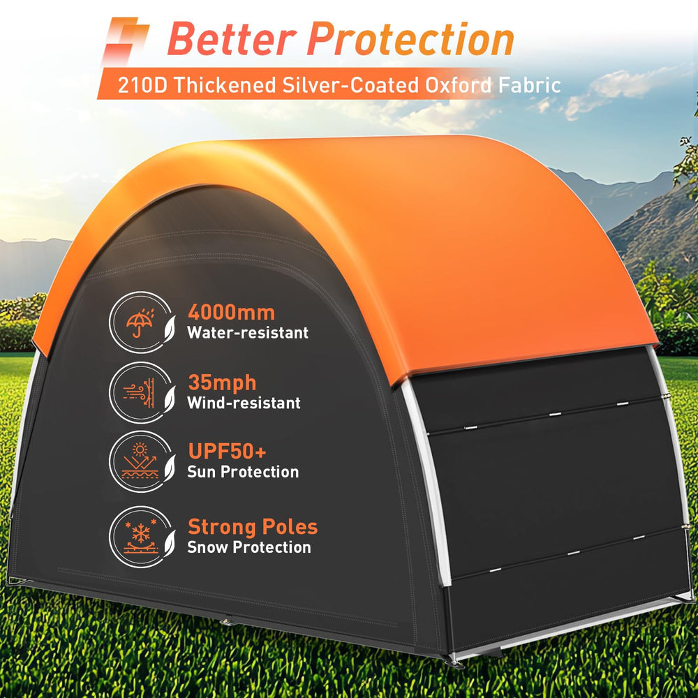 PZT two-way zipper with wind shield reducing water entry