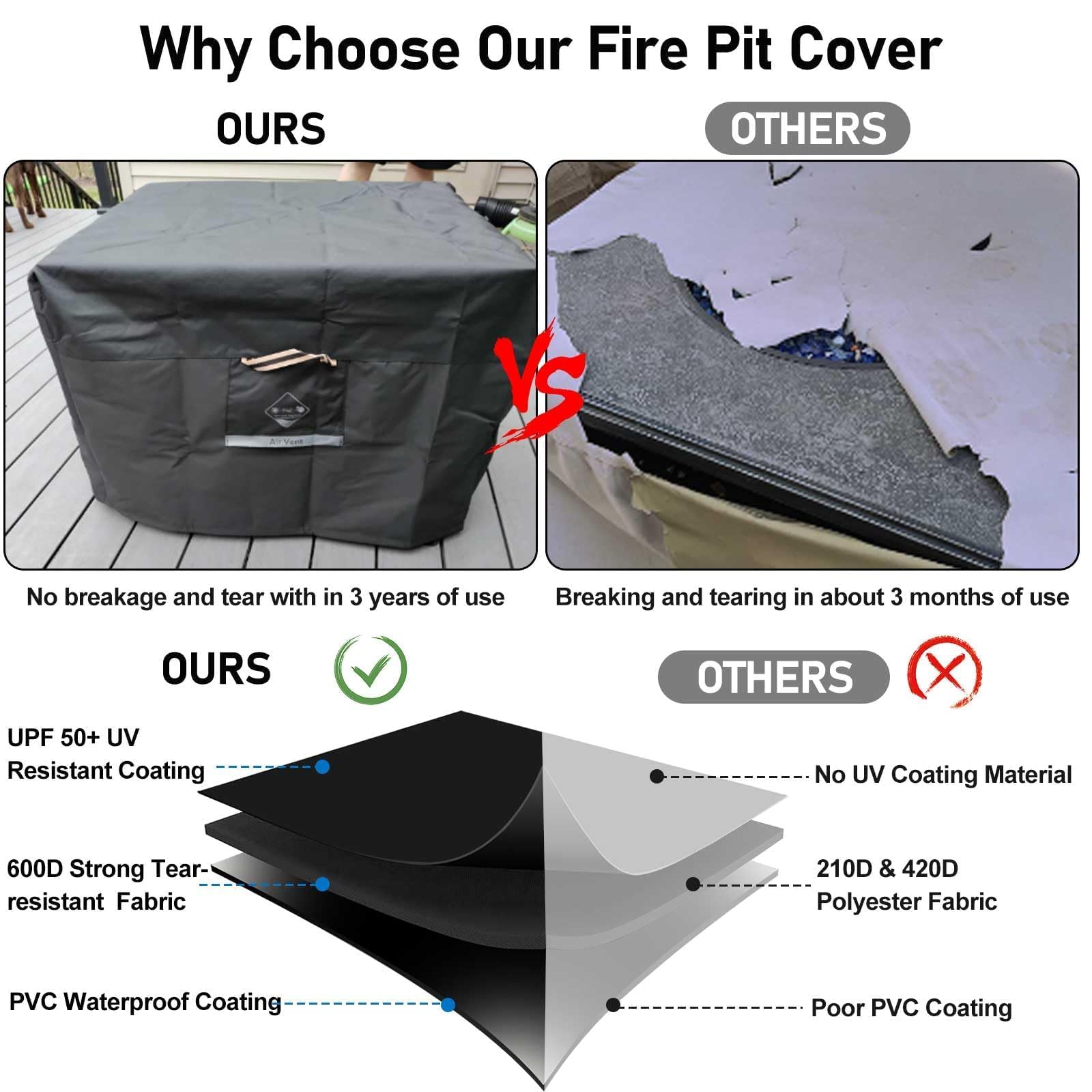 QH.HOME vents and buckles detail improving airflow and wind security