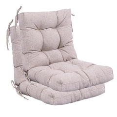 QILLOWAY front view pair showing coordinated patio set and comfort