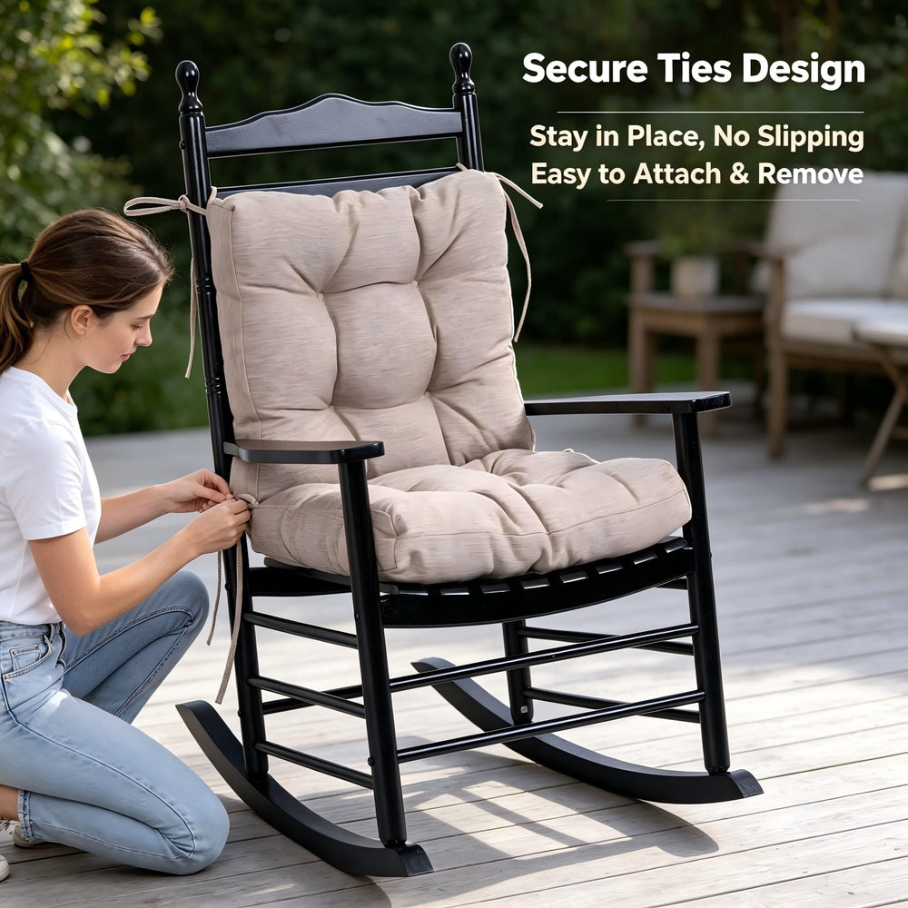 QILLOWAY placed on wicker patio chair refreshing outdoor decor